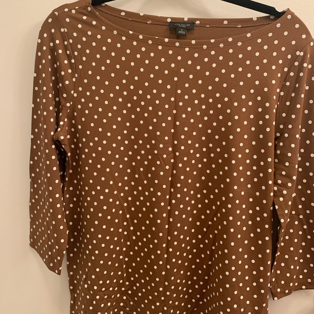 NWT pretty 3/4 slv top from Ann Taylor Factory